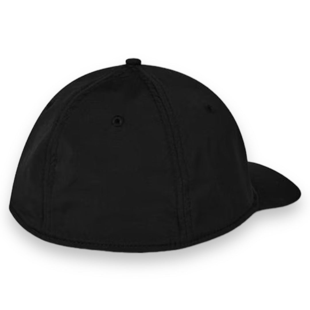 CANADA GOOSE TECH EMBROIDERED BASEBALL CAP BLACK