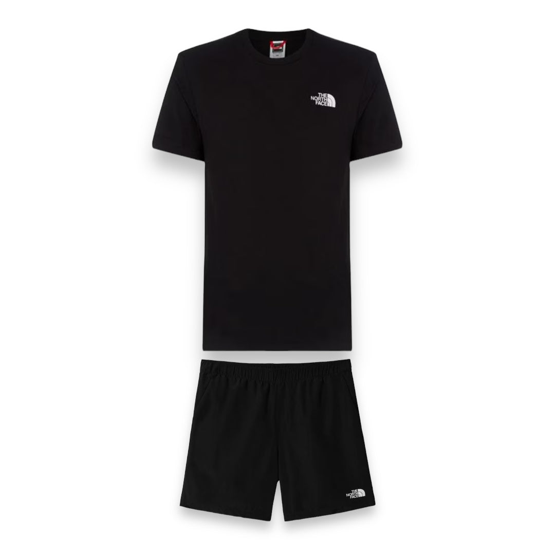 THE NORTH FACE SMALL LOGO SWIM SHORTS SET BLACK