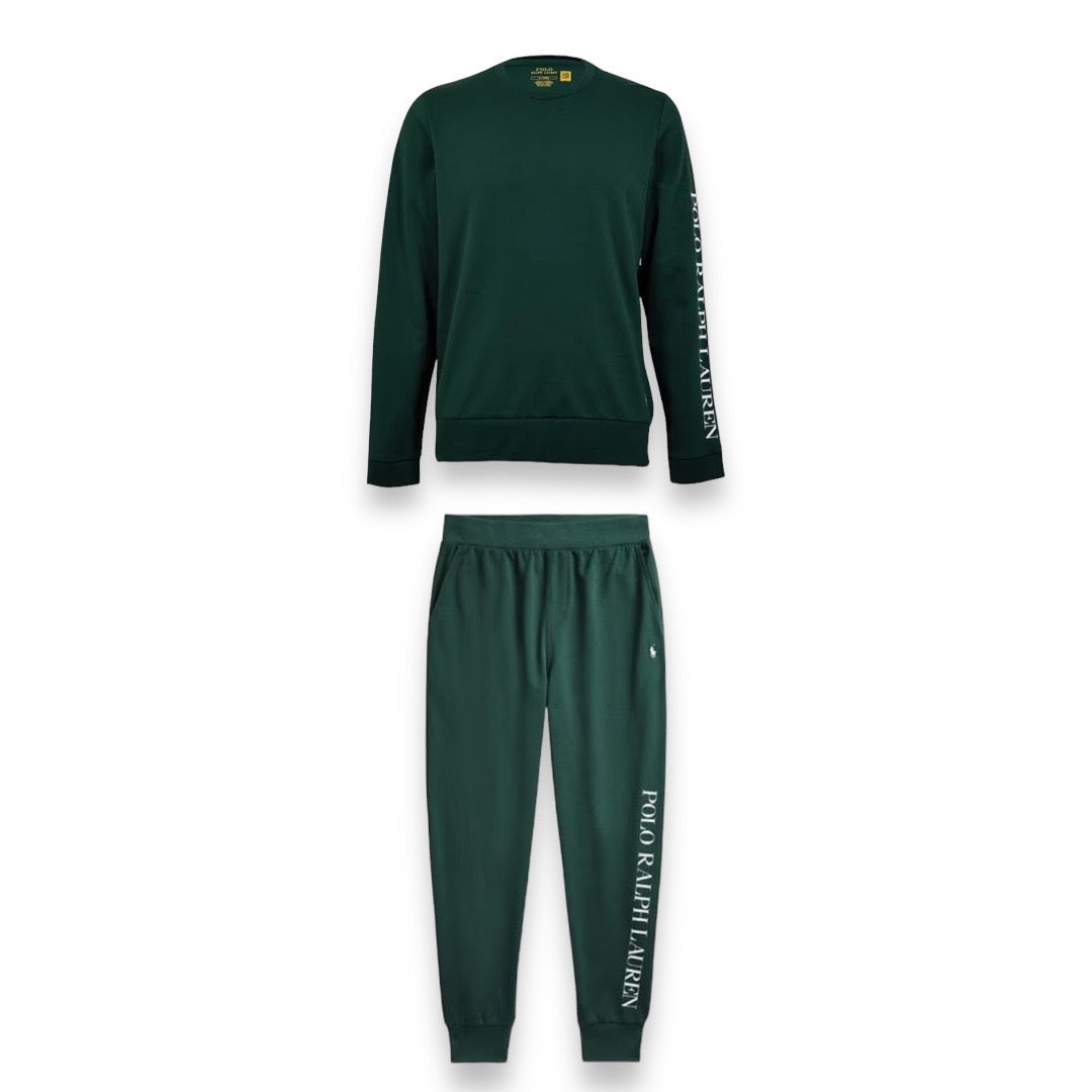 Khaki green ralph lauren hot sale tracksuit