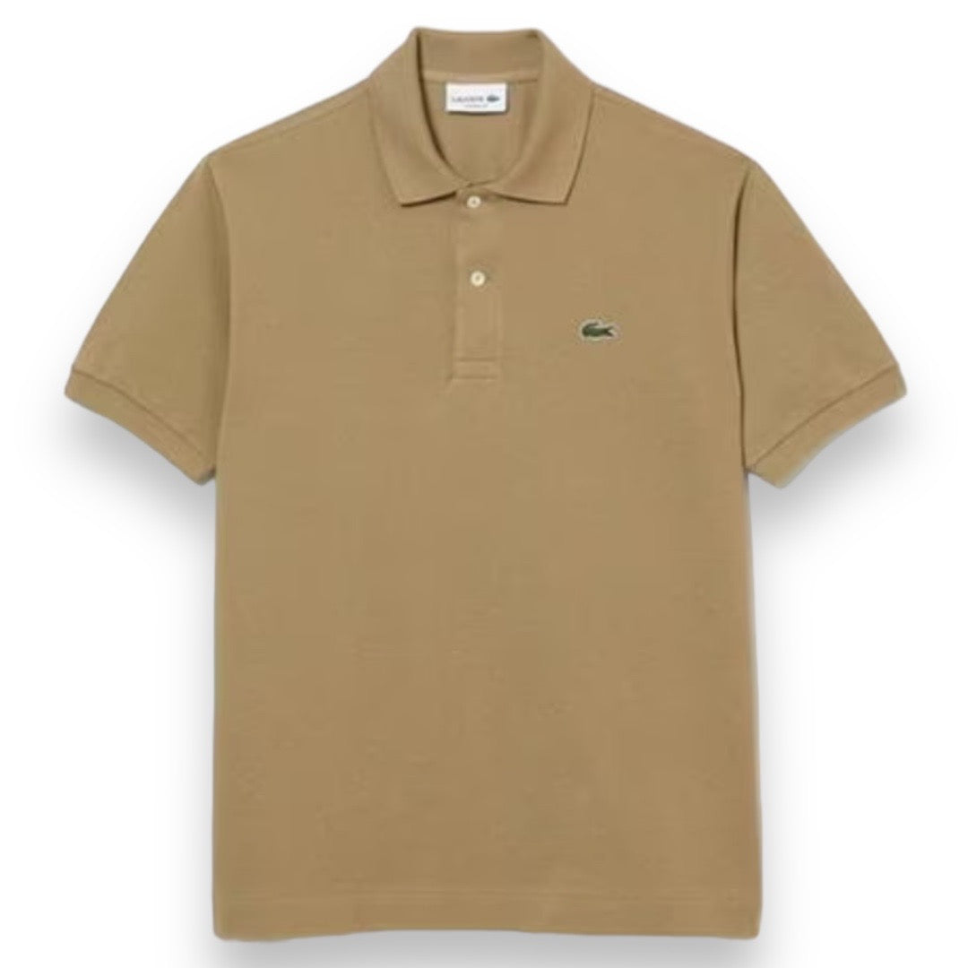 LACOSTE CLASSIC POLO SHIRT TAN