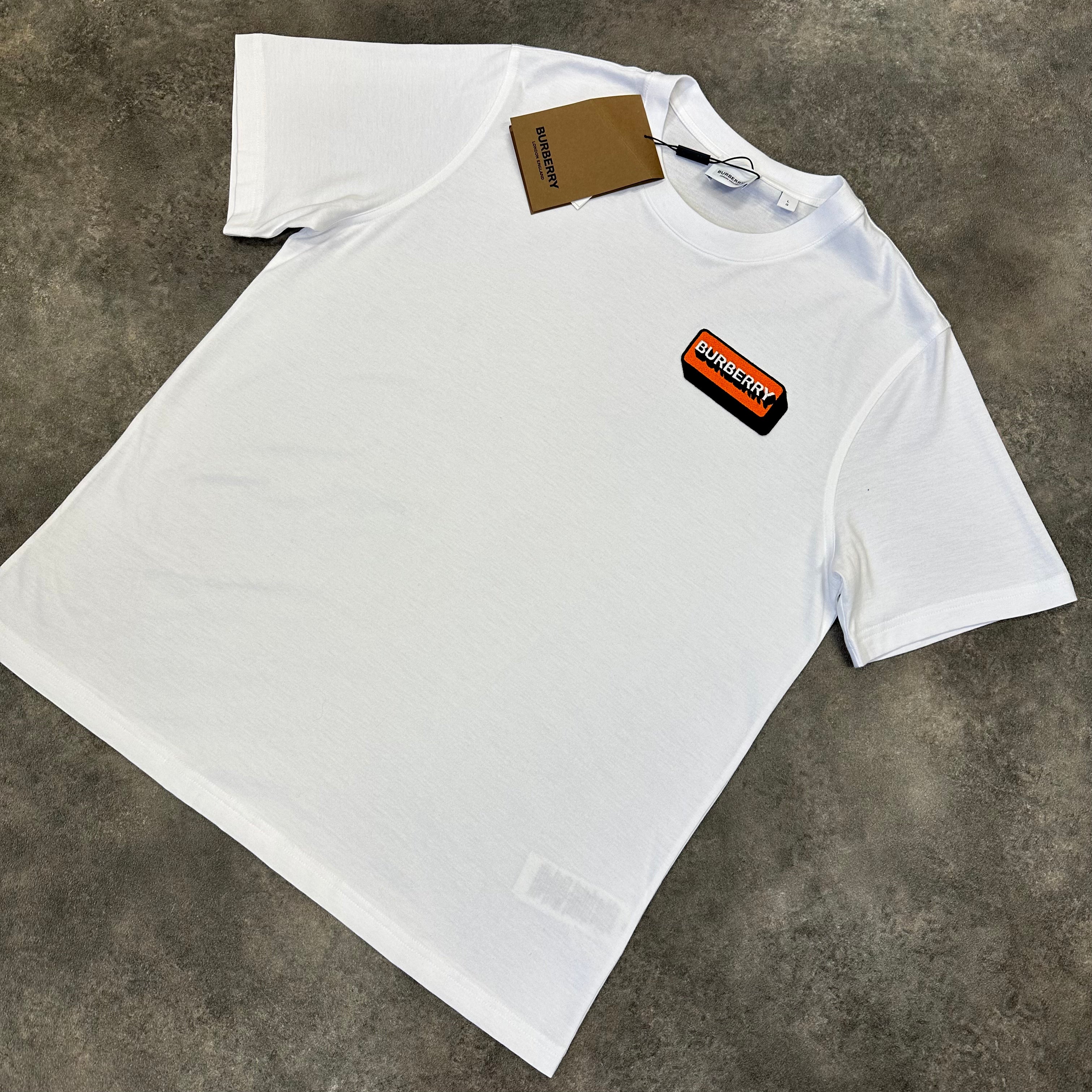 Burberry box 2024 logo t-shirt