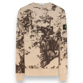 STONE ISLAND DIGI CAMO SWEATSHIRT BROWN