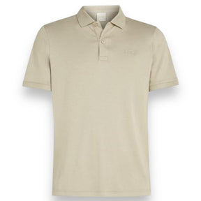 CALVIN KLEIN LIQUID TOUCH SLIM POLO SHIRT KHAKI