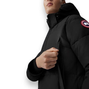 CANADA GOOSE WYNDHAM PARKA JACKET BLACK