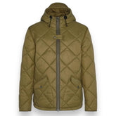 BARBOUR HOODED QUILTED JACKET LIGHT SAGE GREEN