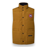 CANADA GOOSE FREESTYLE PUFFER VEST GILET GOLD