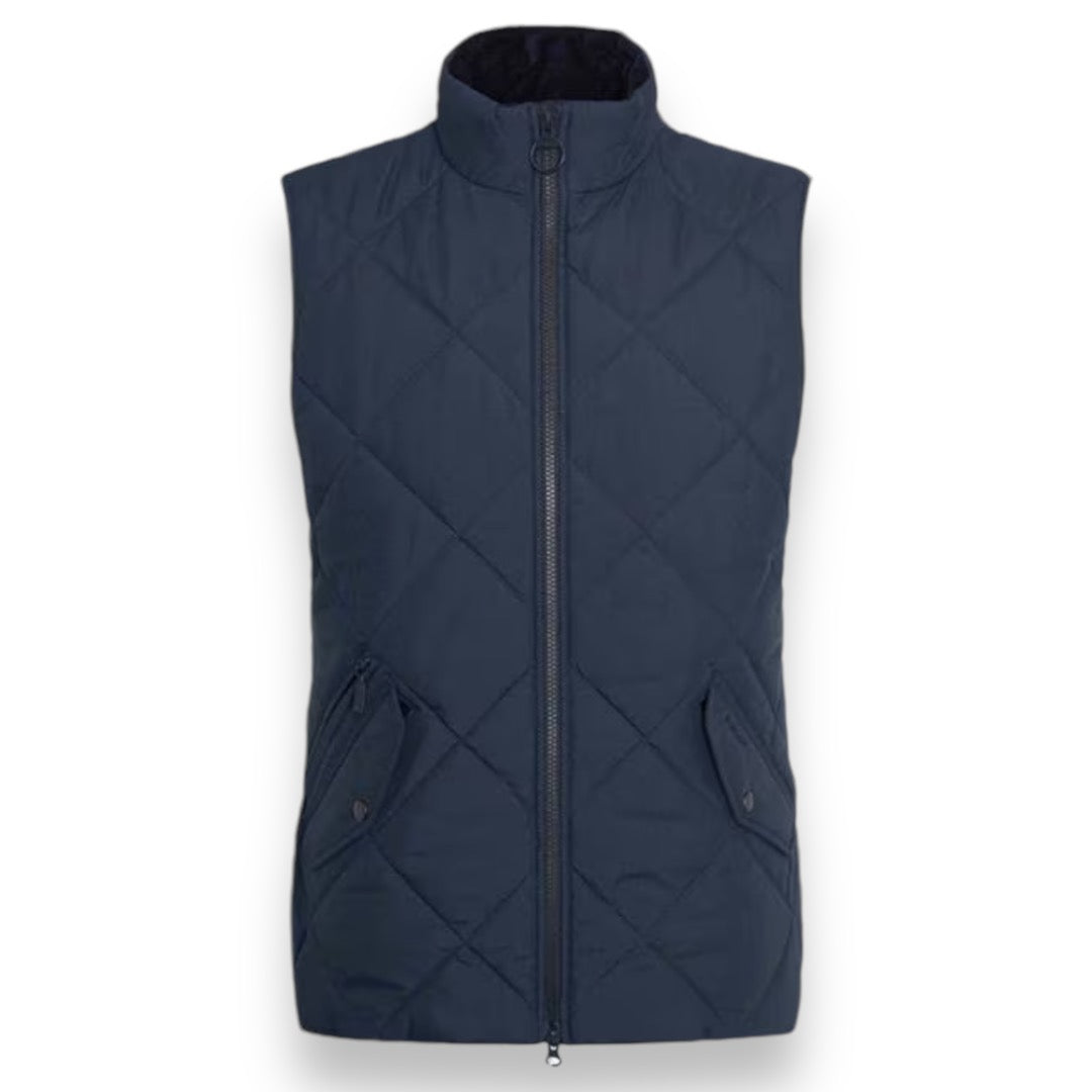 BARBOUR CHELSEA PADDED GILET NAVY BLUE