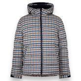 AQUASCUTUM HOODED PUFFER JACKET