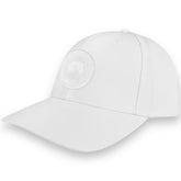 CANADA GOOSE FITTED BASEBALL CAP HAT WHITE