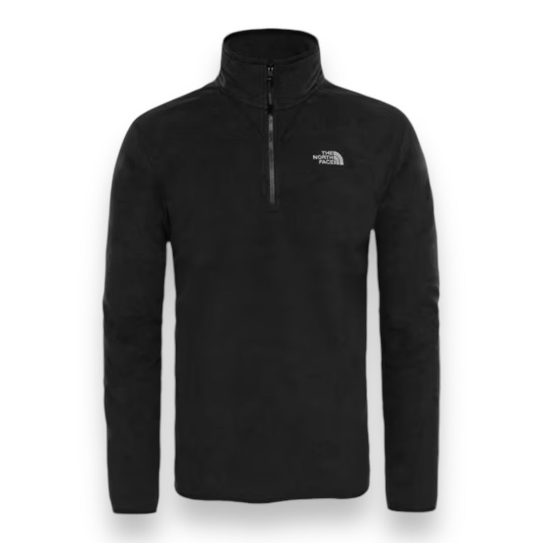 THE NORTH FACE TNF 1/4 ZIP FLEECE SWEATSHIRT BLACK