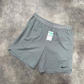 NIKE PRO MENS GYM TRAINING SHORTS GREY