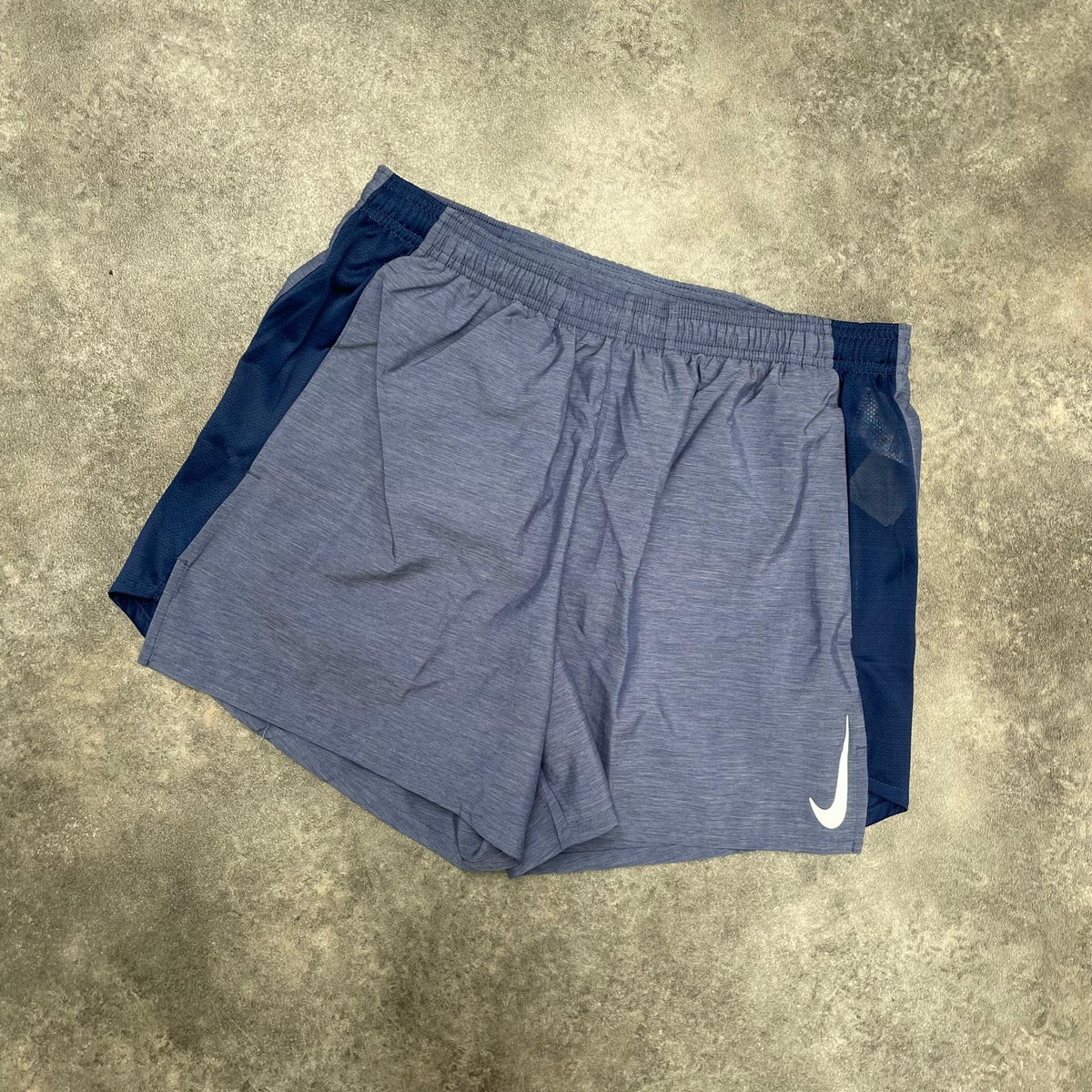 NIKE DRI FIT MENS GYM TRAINING SHORTS BLUE