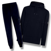 CP COMPANY LENS HOODED TRACKSUIT NAVY BLUE