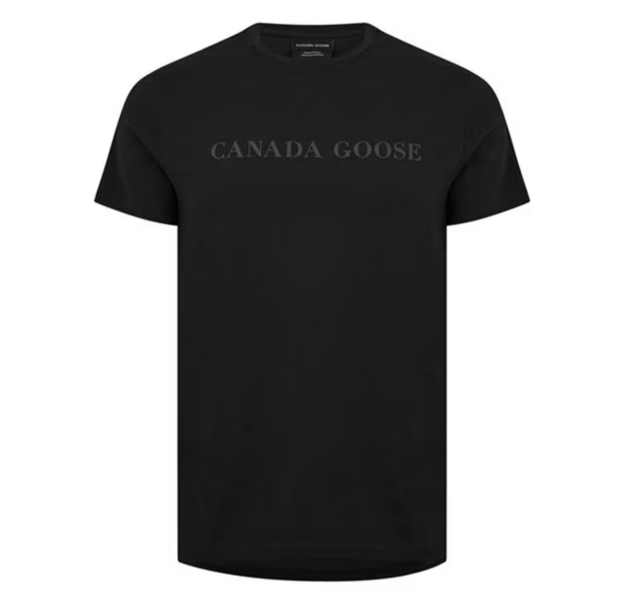 CANADA GOOSE LOGO T-SHIRT BLACK