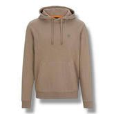 HUGO BOSS PATCH LOGO OTTH HOODIE TAN BROWN