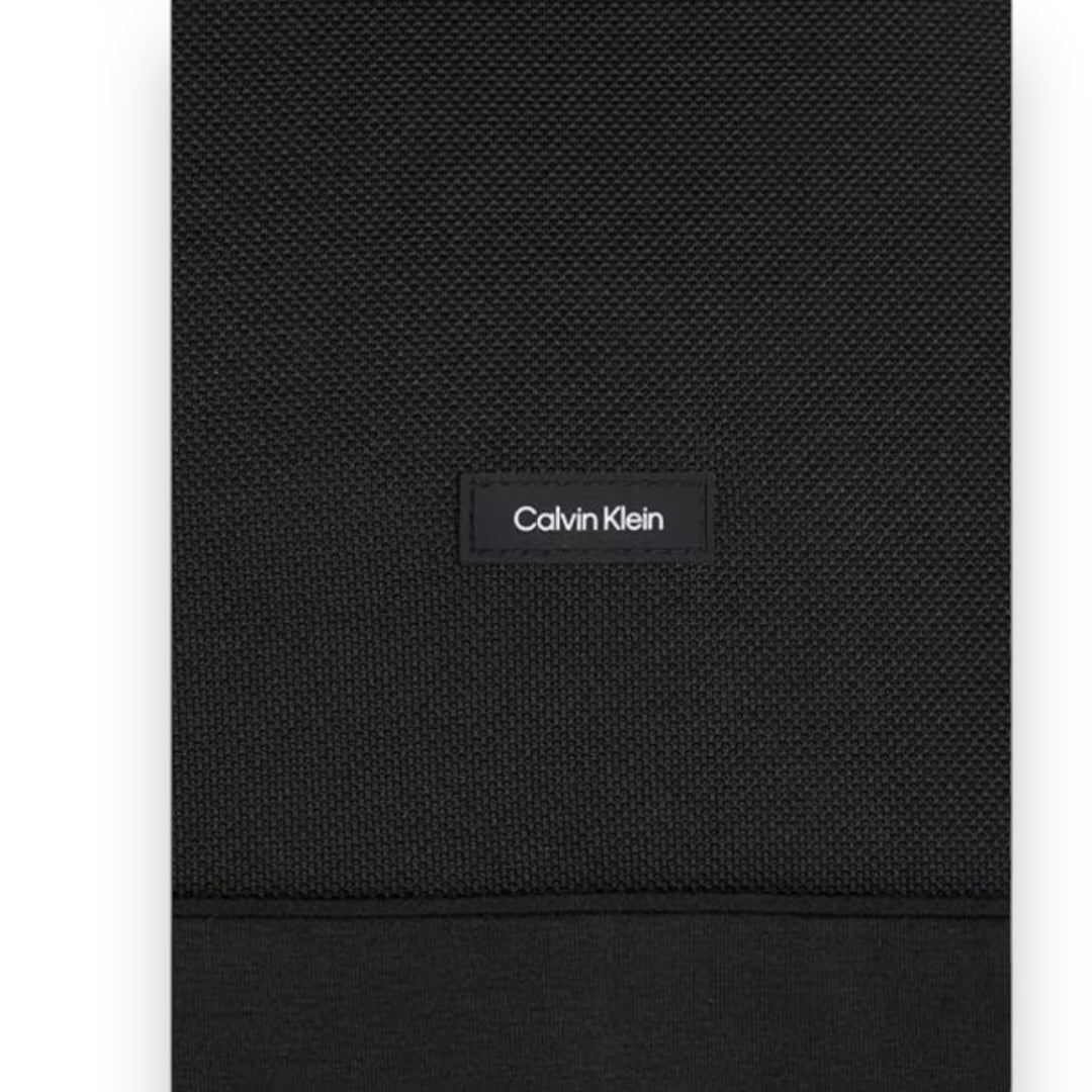 CALVIN KLEIN MIX MATERIAL OTTH HOODIE BLACK