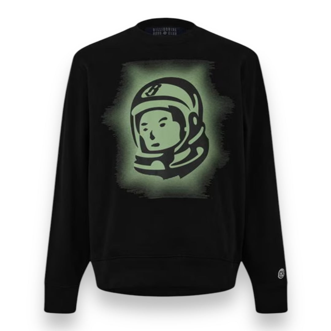 BILLIONAIRE BOYS CLUB GLOW ASTRO SWEATSHIRT BLACK