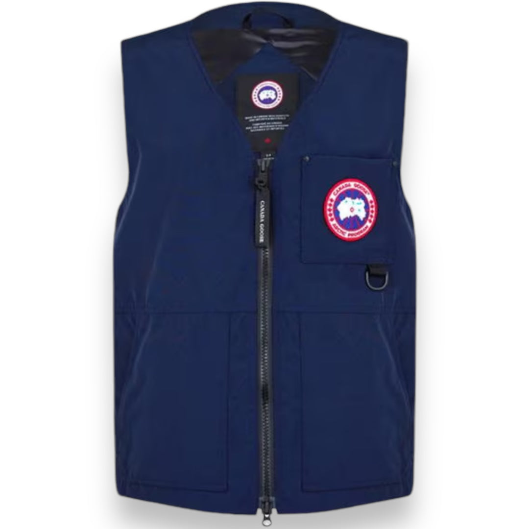 CANADA GOOSE CROFTON CANMORE LITE VEST GILET NAVY BLUE