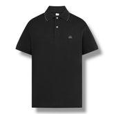 CP COMPANY POLO SHIRT BLACK