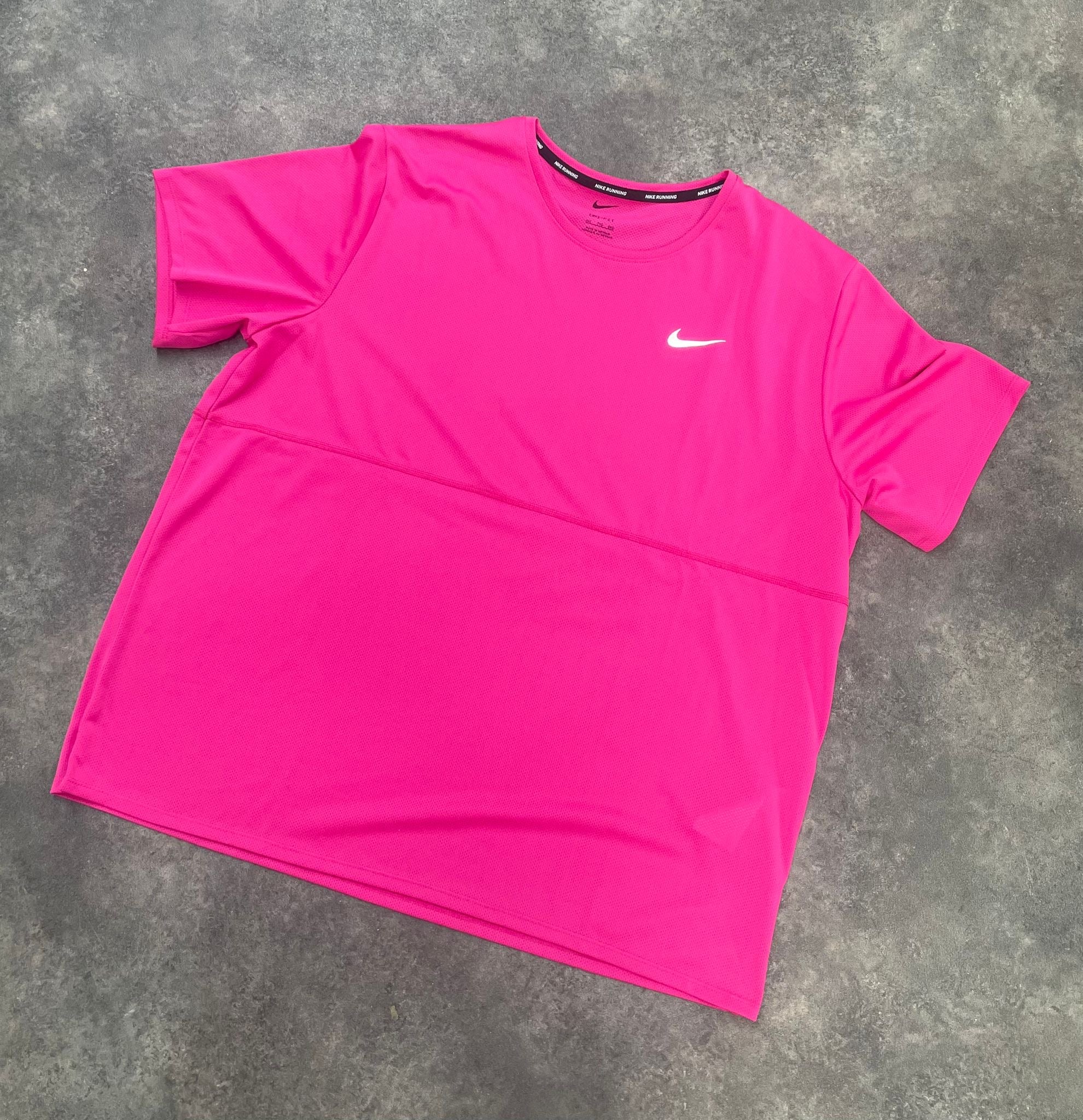 Nike Dri Fit Gym Running T-shirt Pink Sale