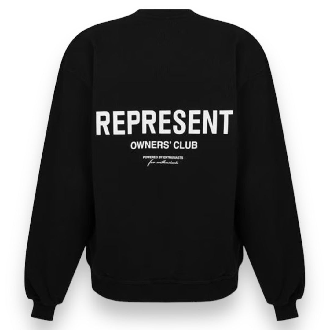 REPRESENT OWNERS CLUB SWEATSHIRT BLACK