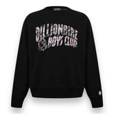 BILLIONAIRE BOYS CLUB CAMO ARCH LOGO SWEATSHIRT BLACK PINK