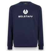 BELSTAFF LOGO SWEATSHIRT NAVY BLUE