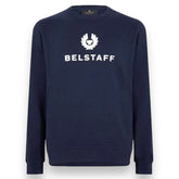 BELSTAFF LOGO SWEATSHIRT BLUE