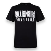 BILLIONAIRE BOYS CLUB STRAIGHT LOGO T-SHIRT BLACK