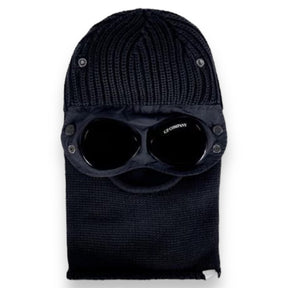 CP COMPANY GOGGLE BALACLAVA BEANIE HAT NAVY BLUE