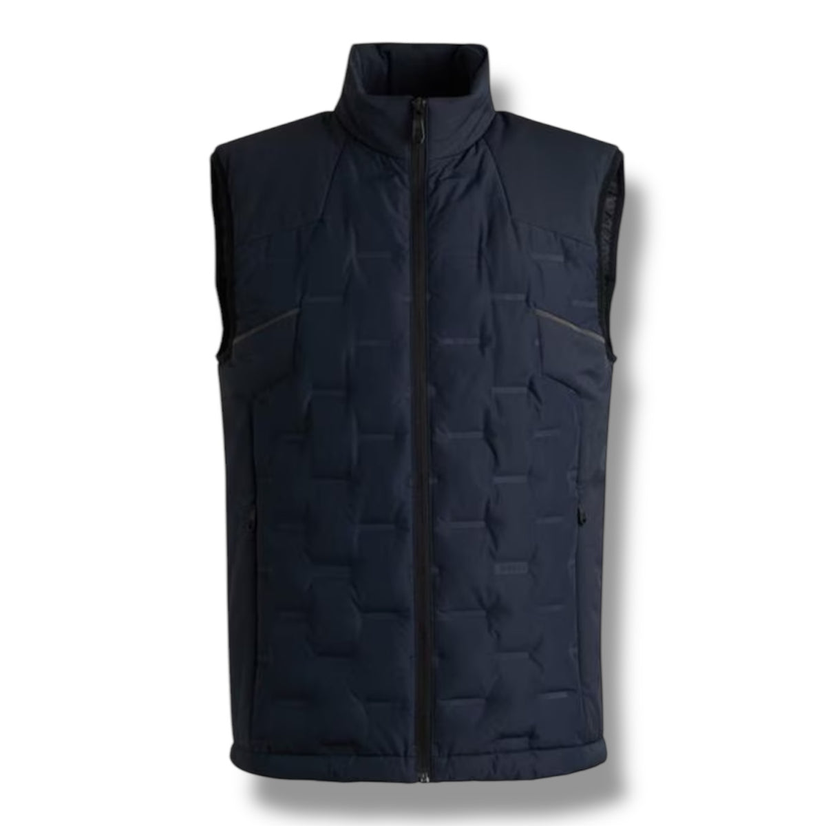 HUGO BOSS THEO TECH GILET NAVY BLUE