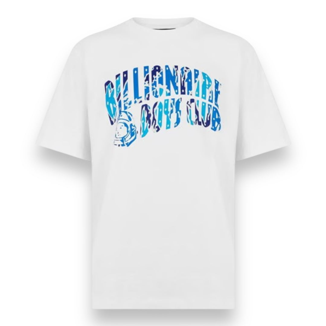 BILLIONAIRE BOYS CLUB BLUE CAMO ARCH T-SHIRT WHITE