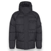 BARBOUR INTERNATIONAL HAZE HOODED PUFFER JACKET BLACK