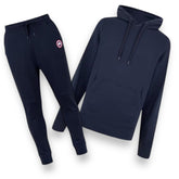 CANADA GOOSE HOODED FULL TRACKSUIT NAVY BLUE