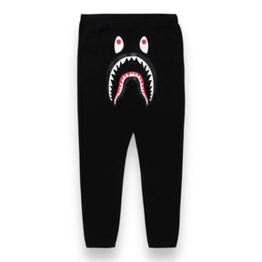 A BATHING APE SHARK JOGGERS BLACK