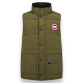 CANADA GOOSE FREESTYLE PUFFER VEST GILET MILITARY GREEN