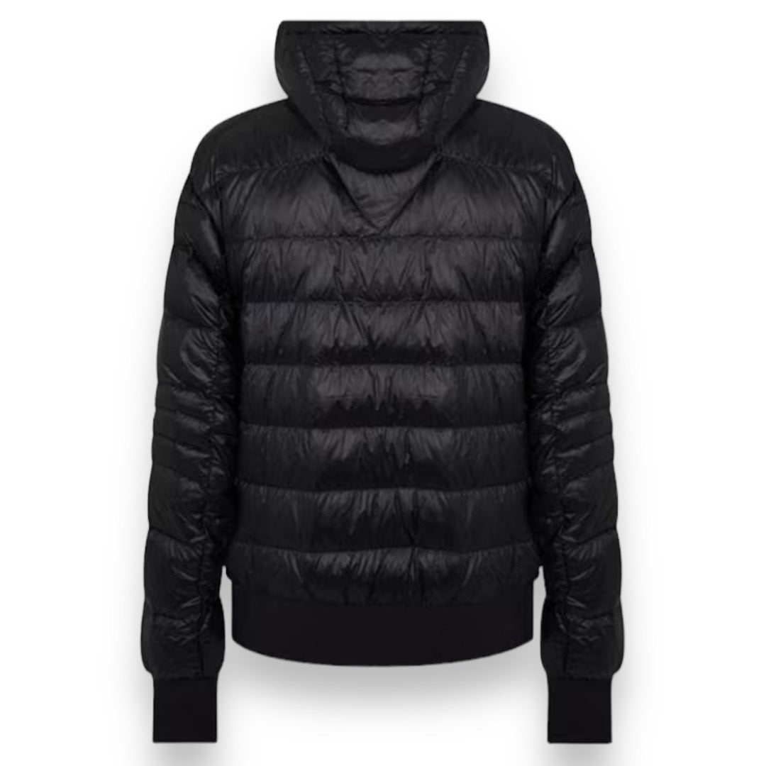 CANADA GOOSE CROFTON BOMBER HOODED JACKET BLACK