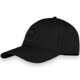 CANADA GOOSE FITTED BASEBALL CAP HAT BLACK