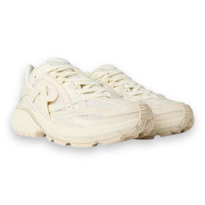 REPRESENT STORM RUNNER TRAINERS WHITE CREAM