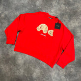 PALM ANGELS KILL THE BEAR SWEATSHIRT RED