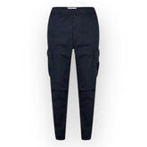 STONE ISLAND RASO CARGO TROUSERS NAVY BLUE