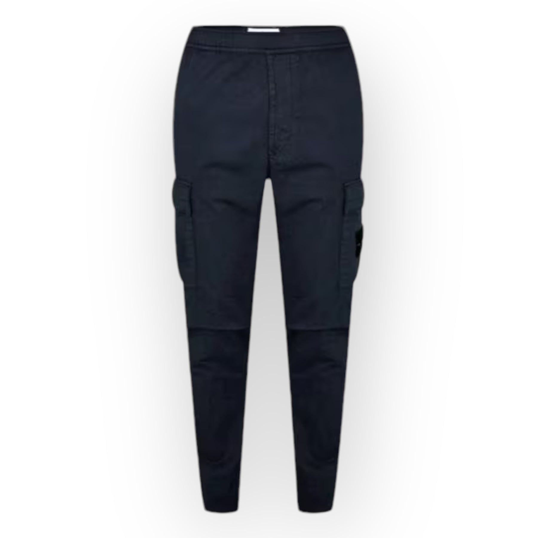 STONE ISLAND RASO CARGO TROUSERS NAVY BLUE