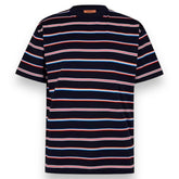 MISSONI MARE STRIPE T-SHIRT NAVY BLUE