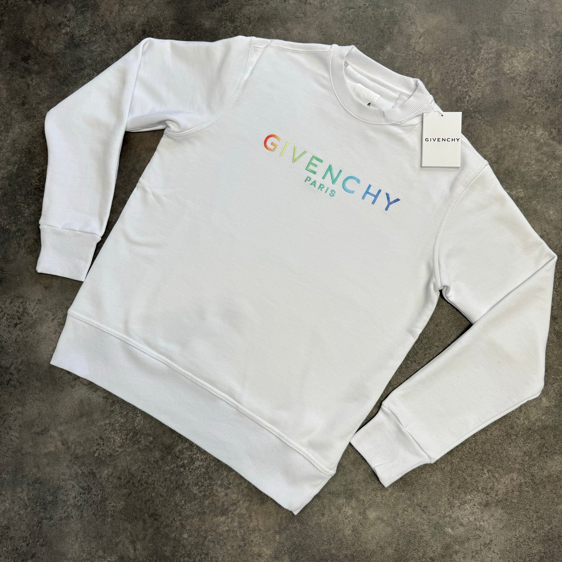 Givenchy white sweatshirt on sale