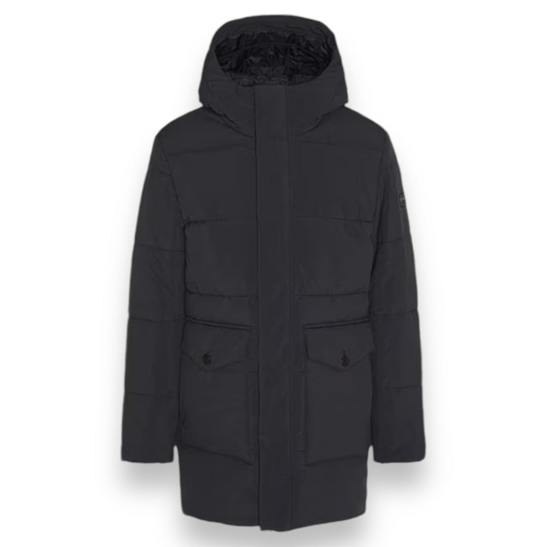 BARBOUR WINTER HOODED PADDED JACKET BLACK