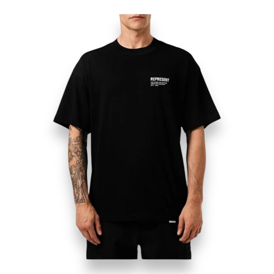 REPRESENT ICONS T-SHIRT BLACK