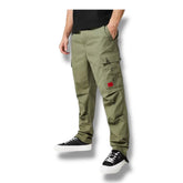 HUGO BOSS HUGO GARLO CARGO PANTS GREEN