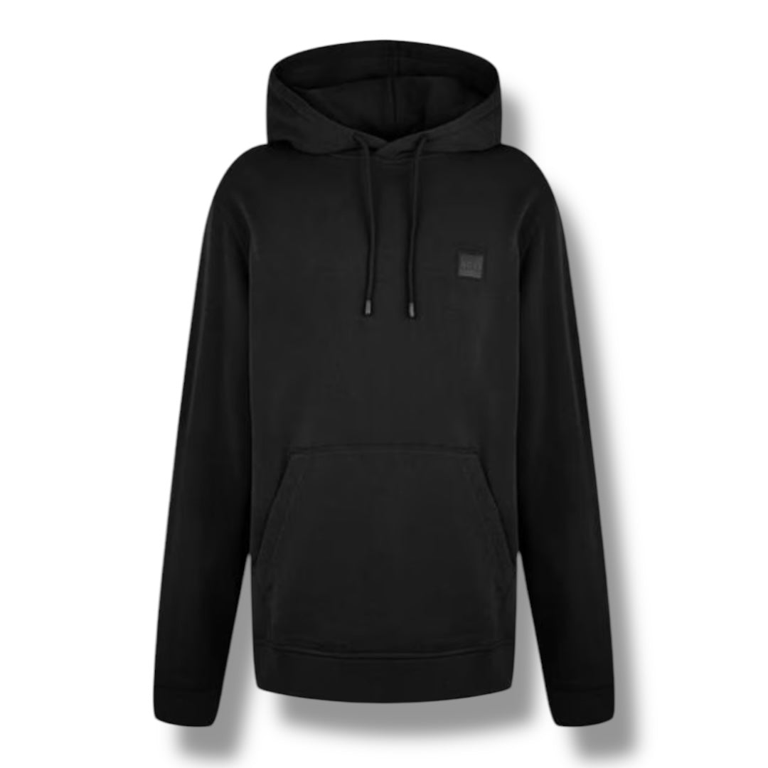 HUGO BOSS PATCH LOGO OTTH HOODIE BLACK