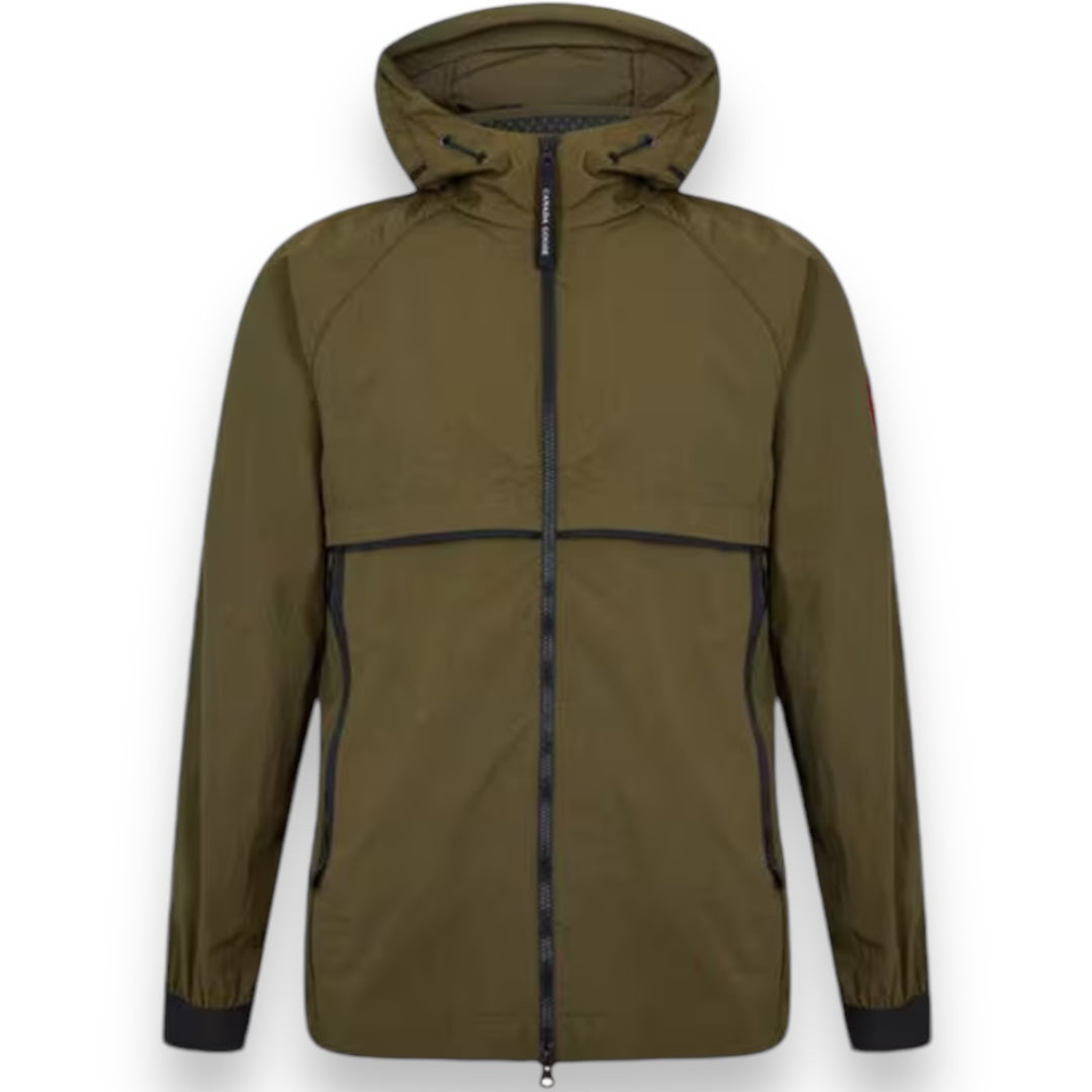 CANADA GOOSE FABER LIGHTWEIGHT HOODED JACKET MILITARY GREEN