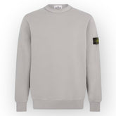 STONE ISLAND CREW NECK SWEATSHIRT GRIGIO GREY